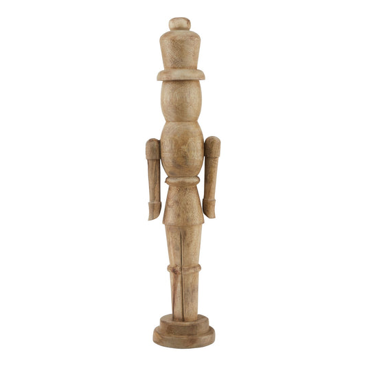 Wooden Nutcracker Decoration - 50cm Tall