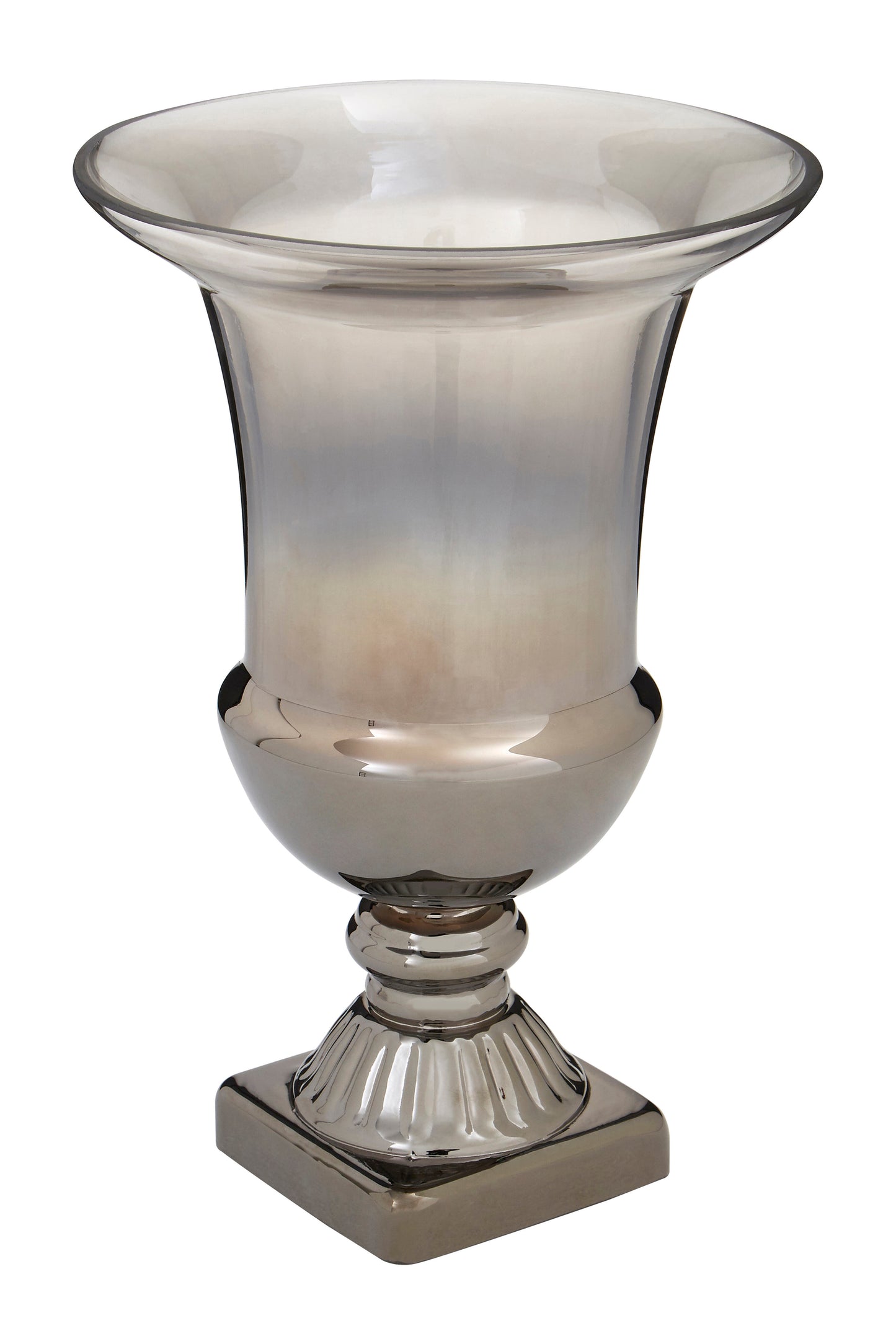 Ombre Fluted Glass Vase