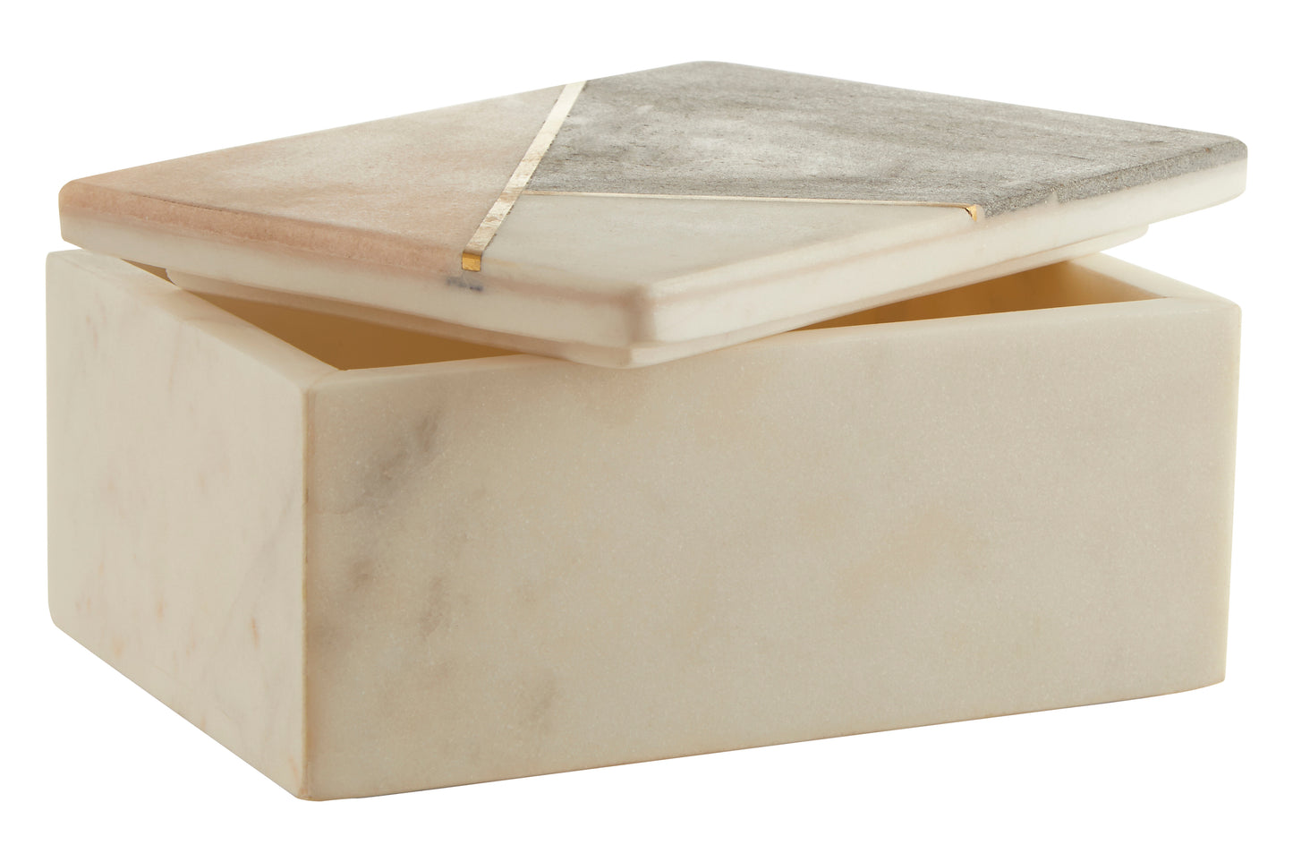 Large Marble Trinket Box