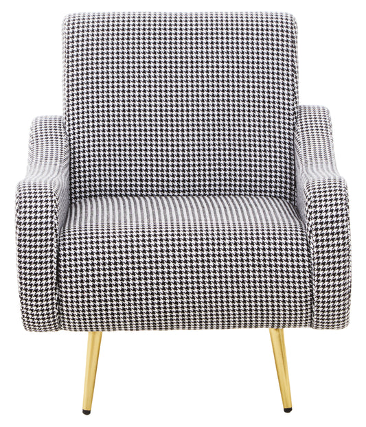 Coates Black and White Armchair - Kristia Rose Collections