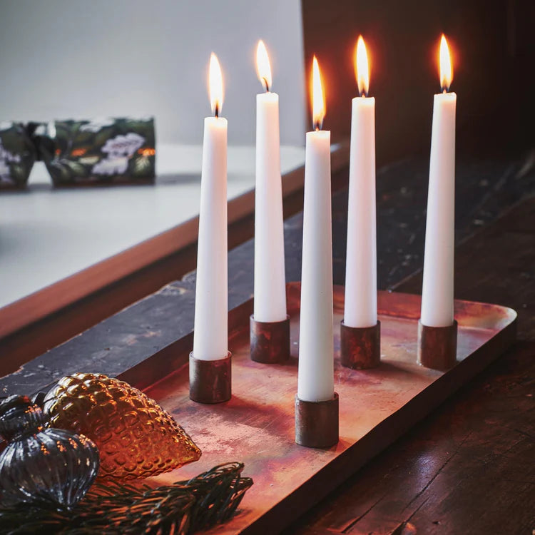 Copper Magnetic Candle Holder Centre Piece ( 60cm Wide ) - Kristia Rose Collections