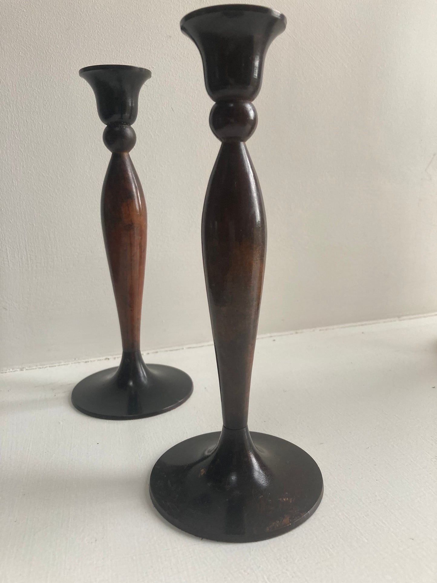 Set of 2 Vintage Indian Candlesticks - Kristia Rose Collections