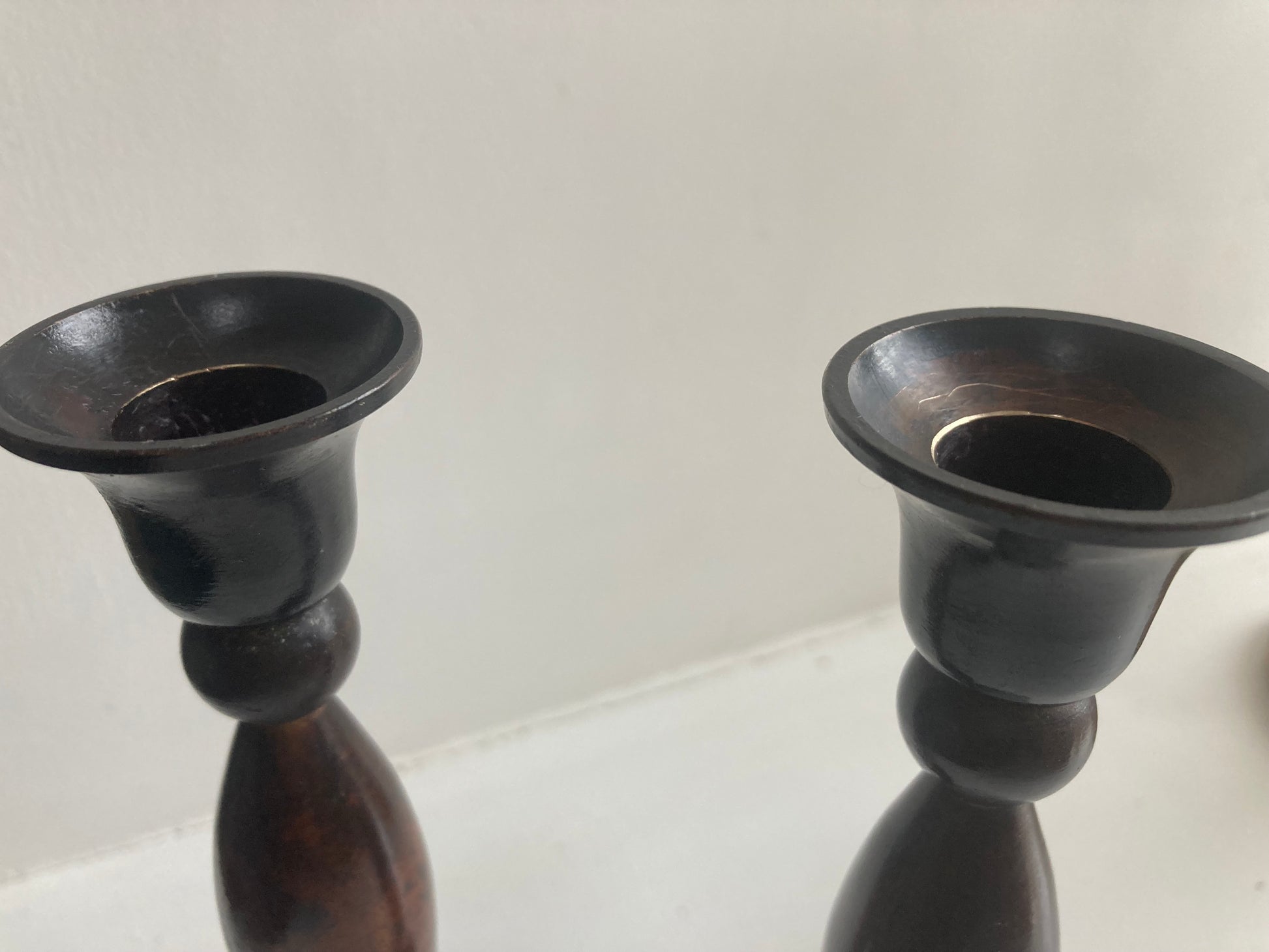 Set of 2 Vintage Indian Candlesticks - Kristia Rose Collections