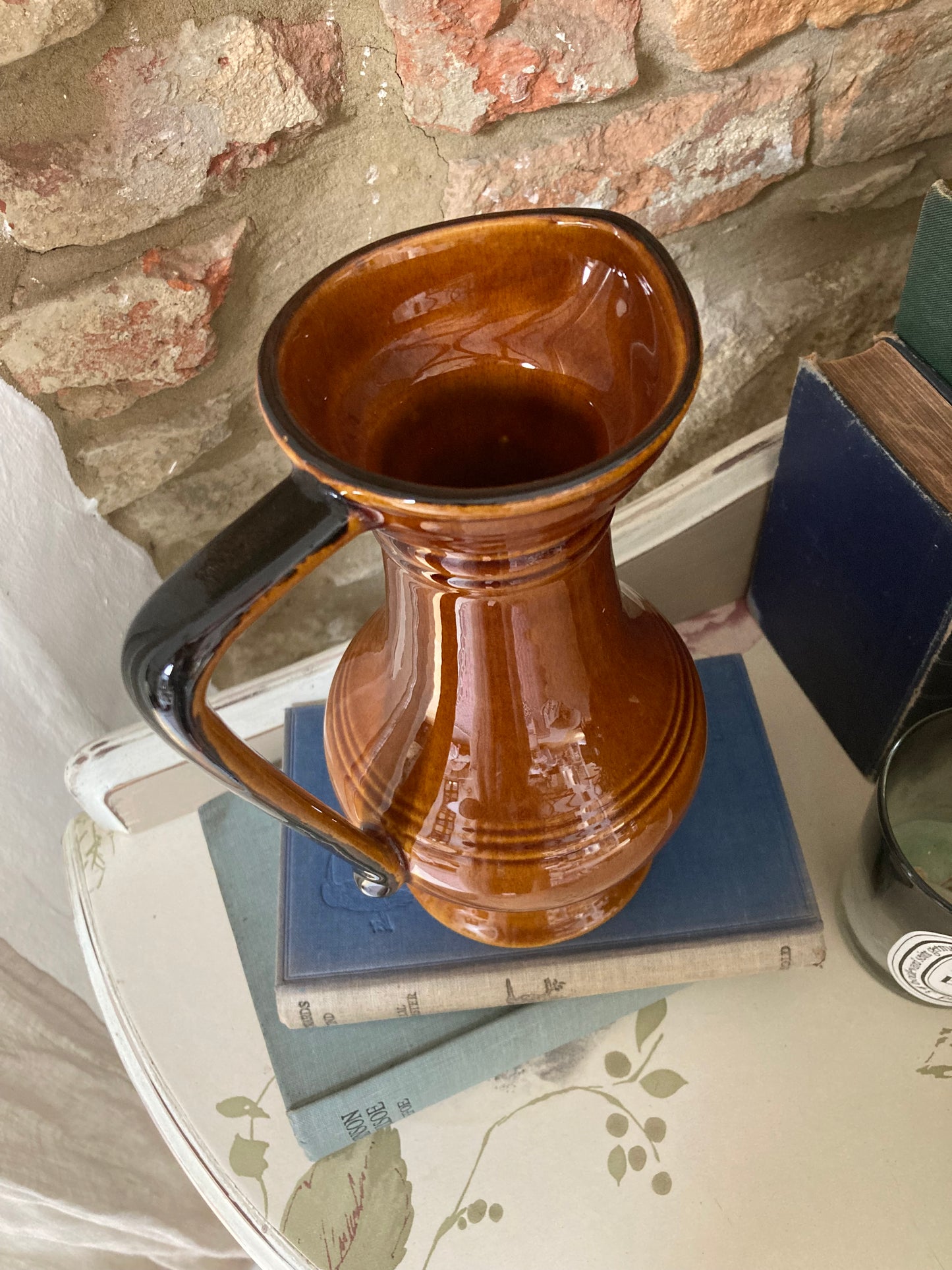 Vintage Glazed Pitcher - Kristia Rose Collections