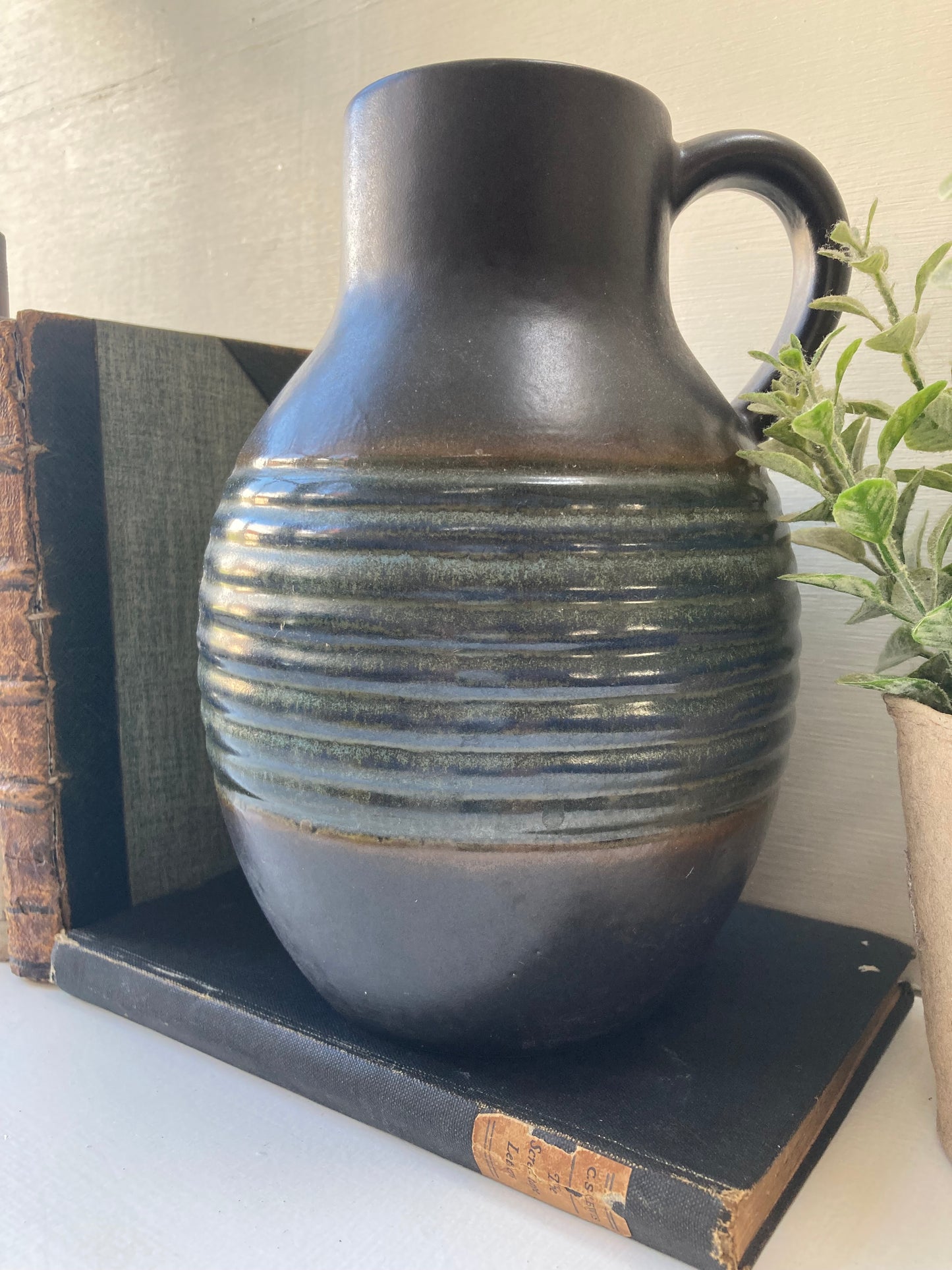 Vintage German Handled Vase made by Scheurich - Kristia Rose Collections