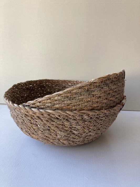 Seagrass Basket Set ( Large & Medium )