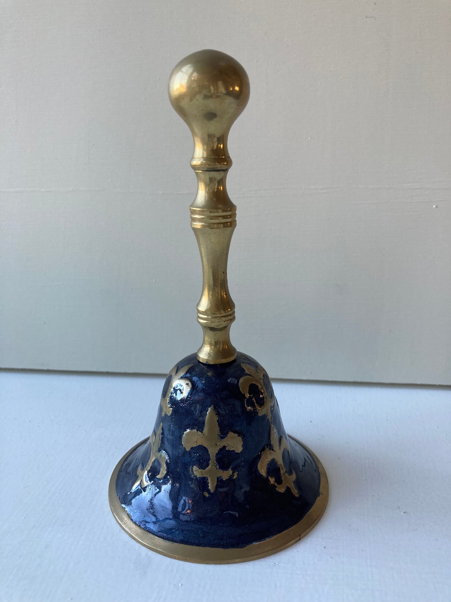 Vintage Fleur De Lis Bell