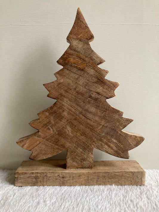 Mango Wood Large Tree Decoration