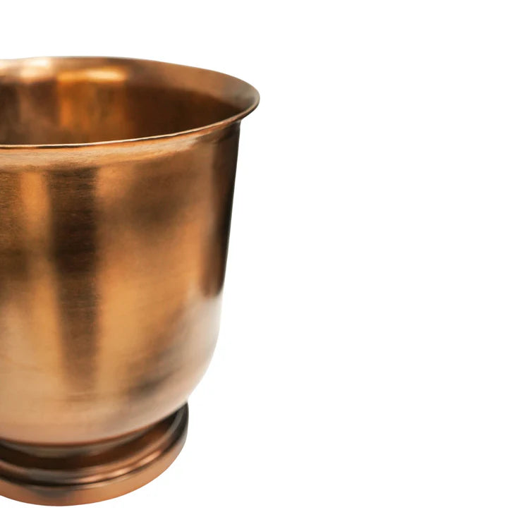 Outdoor Kingham Copper Metal Urn - Kristia Rose Collections