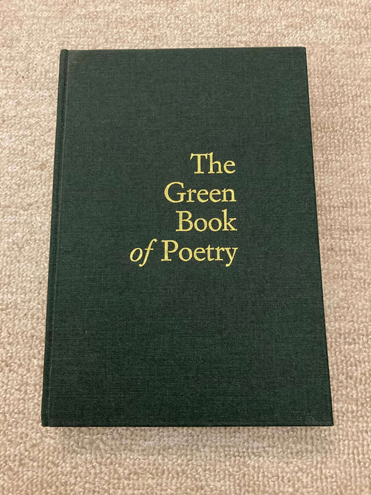 The Green Book of Poetry ( Coffee Table Styling )