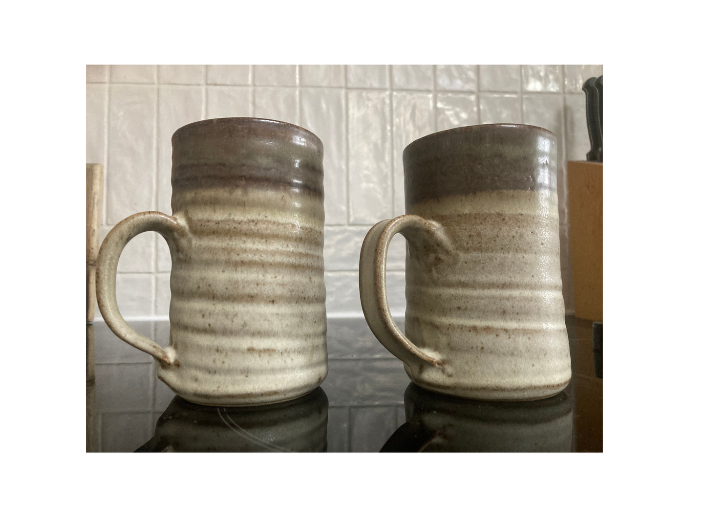 2 x Vintage Pottery Mugs - Kristia Rose Collections