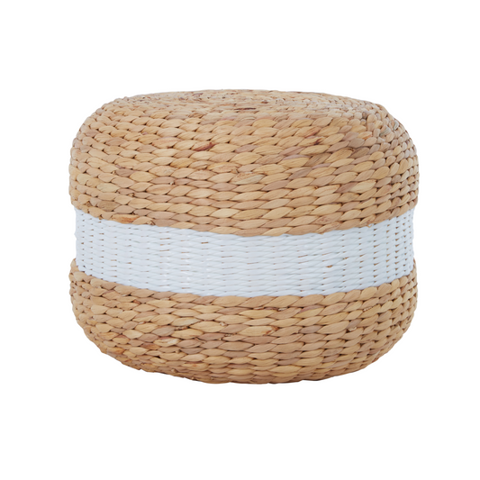 Neutral Seagrass Stool/Footrest