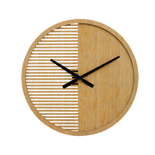 Large Wooden Wall Clock