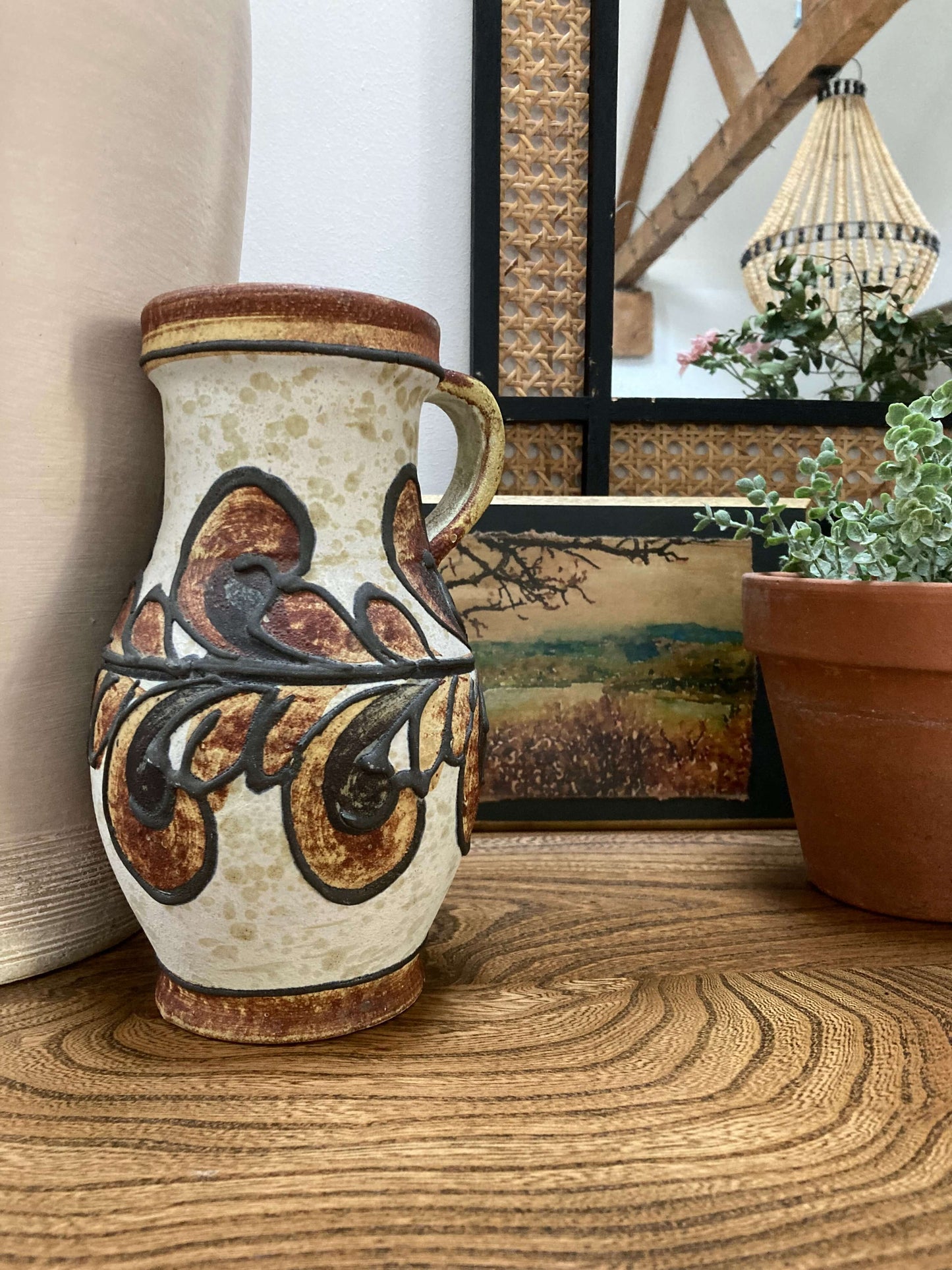 Vintage German Ceramic Jug