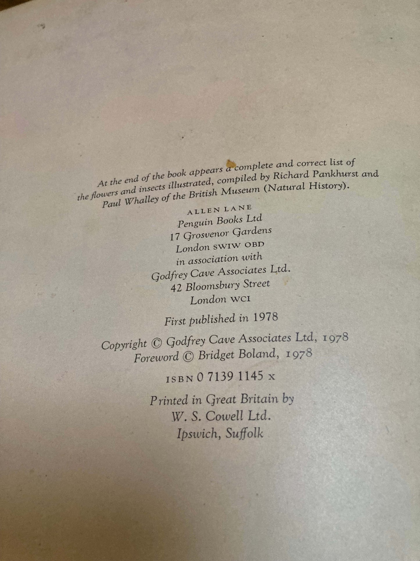 Vintage Coffee Table Styling Book - A Victorian Flower Album, by Henry Terry