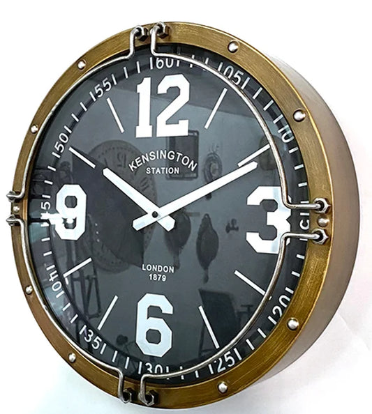 Kemble Railway Style Clock - Kristia Rose Collections