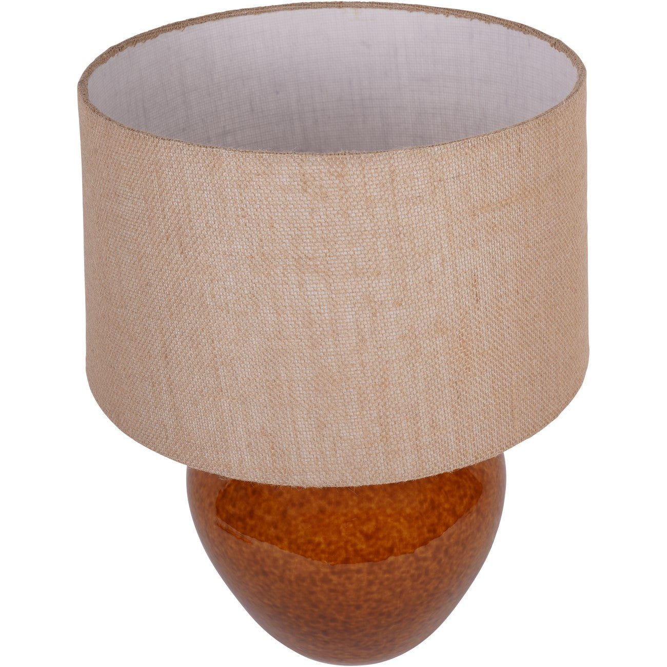 Bisley Large Ceramic Lamp in Terracotta