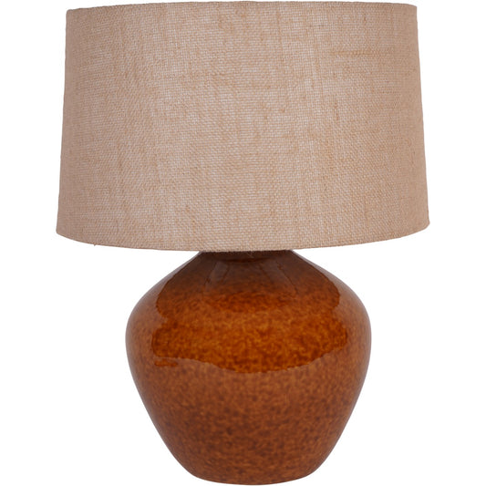 Bisley Large Ceramic Lamp in Terracotta