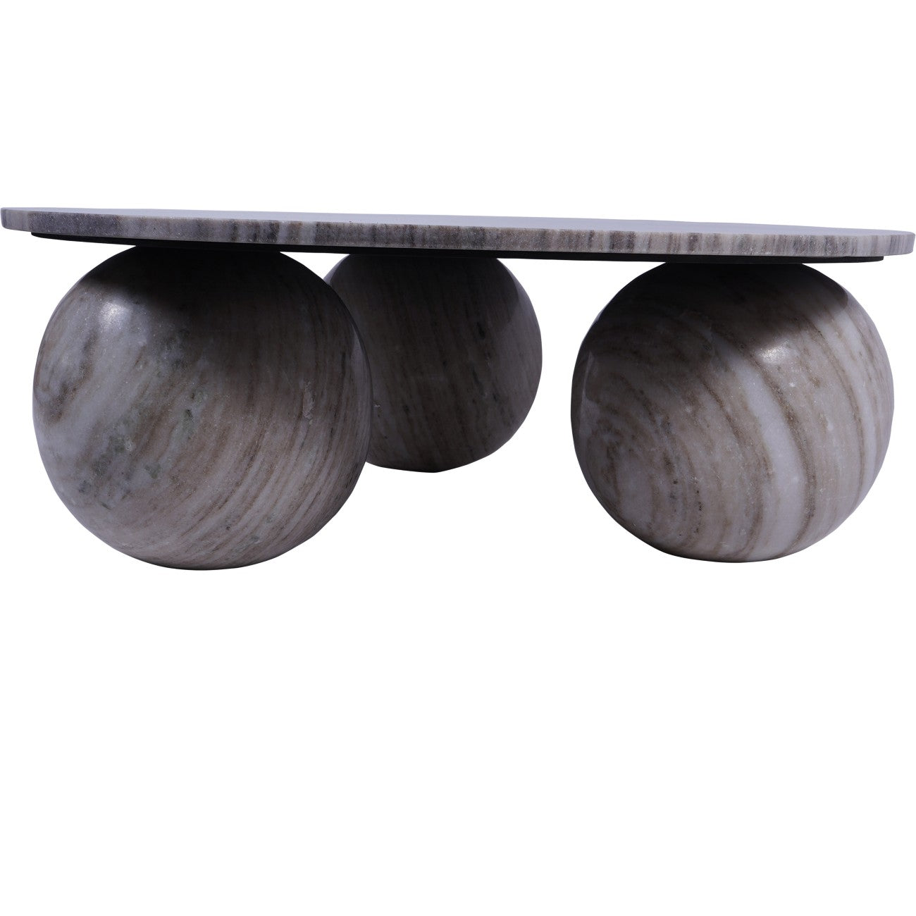 Circular Marble Coffee Table - Kristia Rose Collections