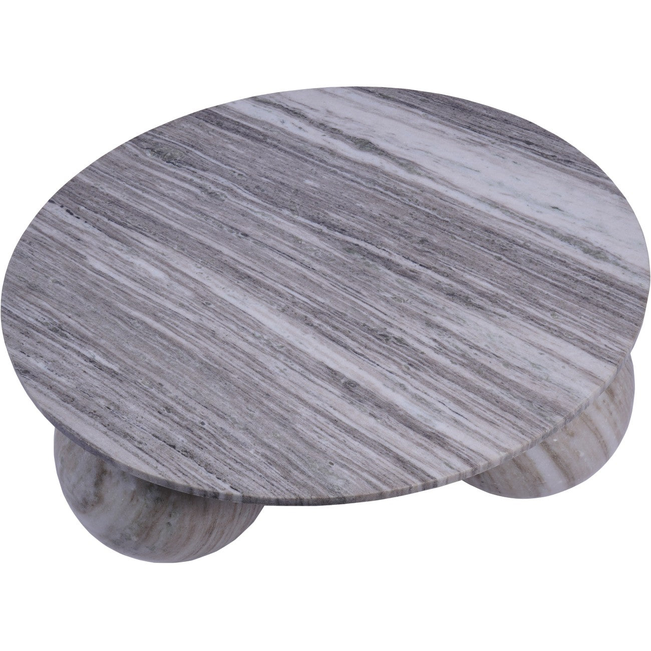 Circular Marble Coffee Table - Kristia Rose Collections