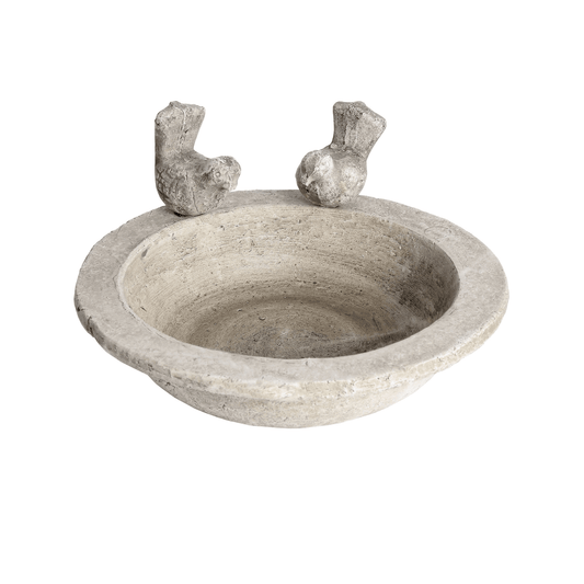 Stone Effect Bird Bath - Kristia Rose Collections